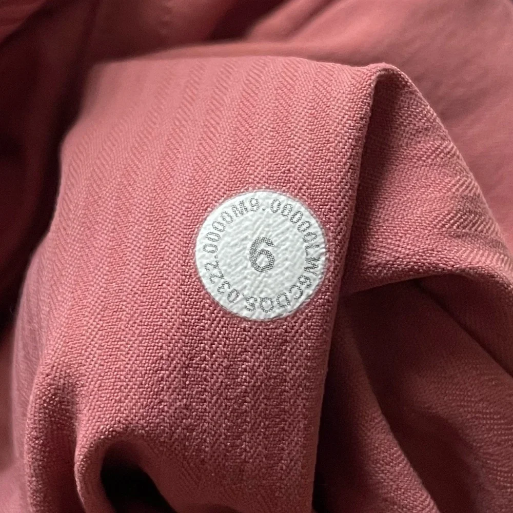 Lululemon Mid Rise Dance Studio Jogger Crop 6 Brier‎ Rose Pink Gym Athletic Yoga